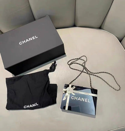 Chanel Luxury Leather Black Handbag Style 10