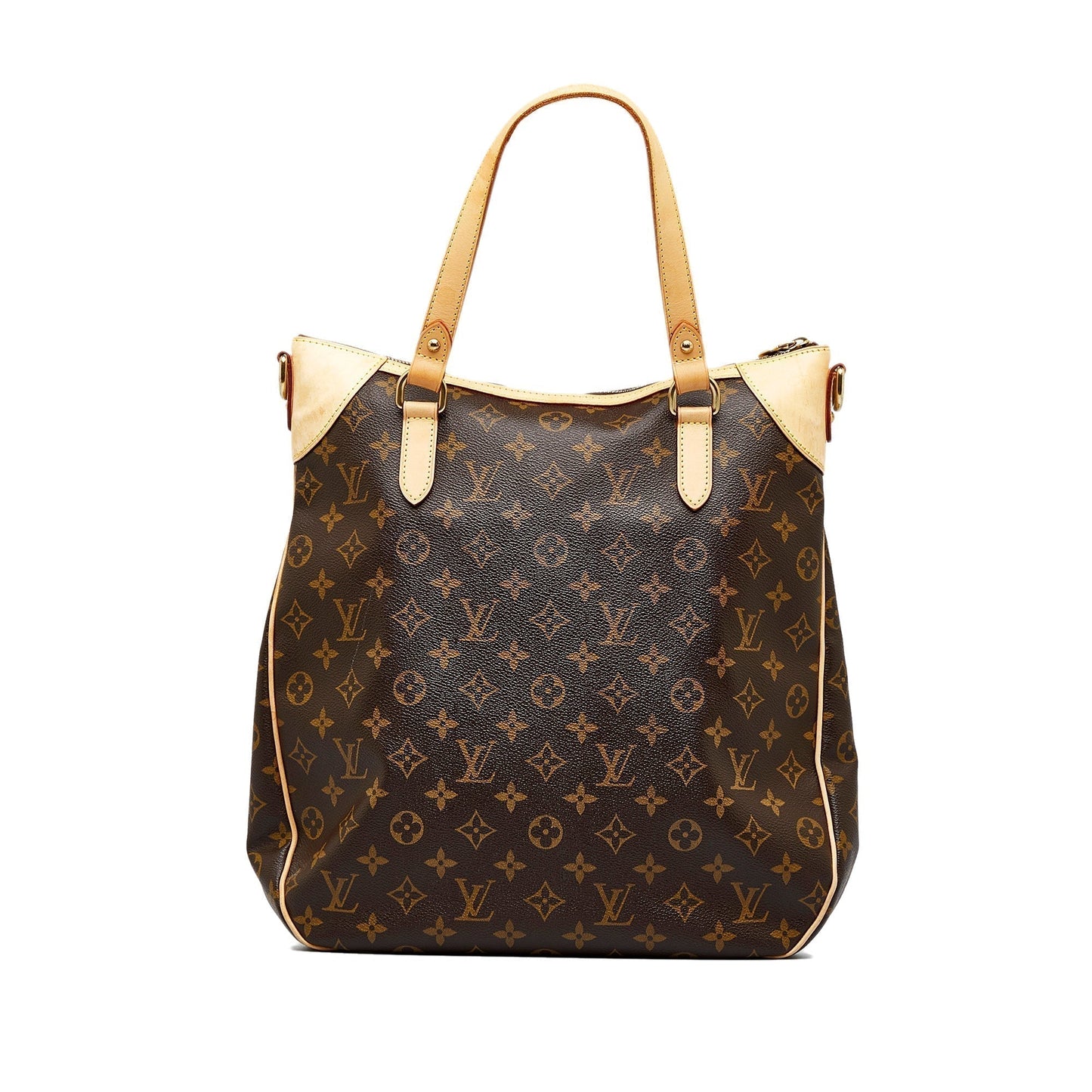 Brown Louis Vuitton Monogram Odeon GM Satchel