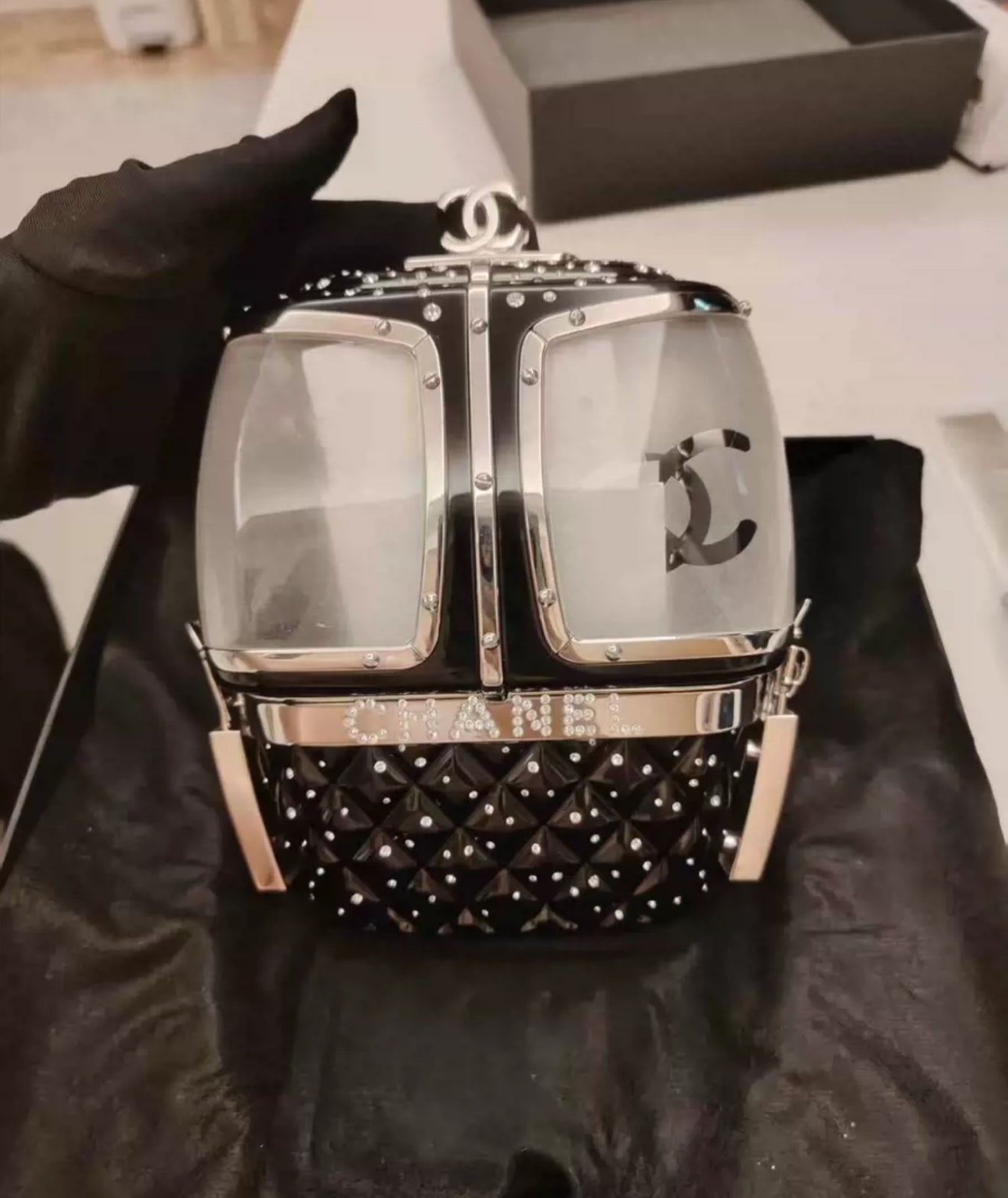 Chanel Timeless Black Shoulder Bag