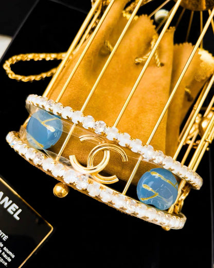 Chanel Luxury Leather Gold Handbag Style 12