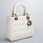 Dior Lady Dior Leather Handbag Style 115