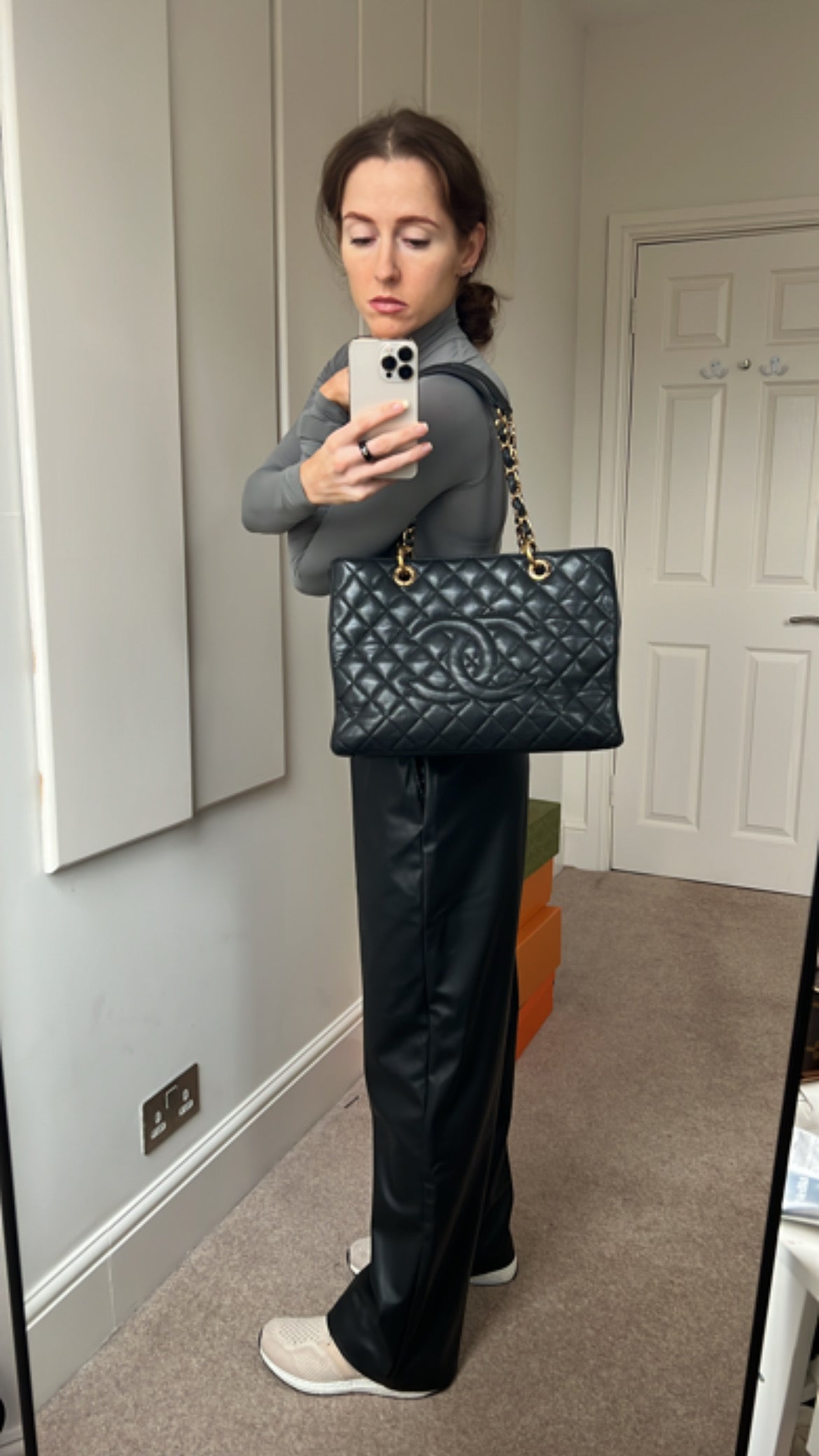 Chanel Caviar Black Luxury Tote