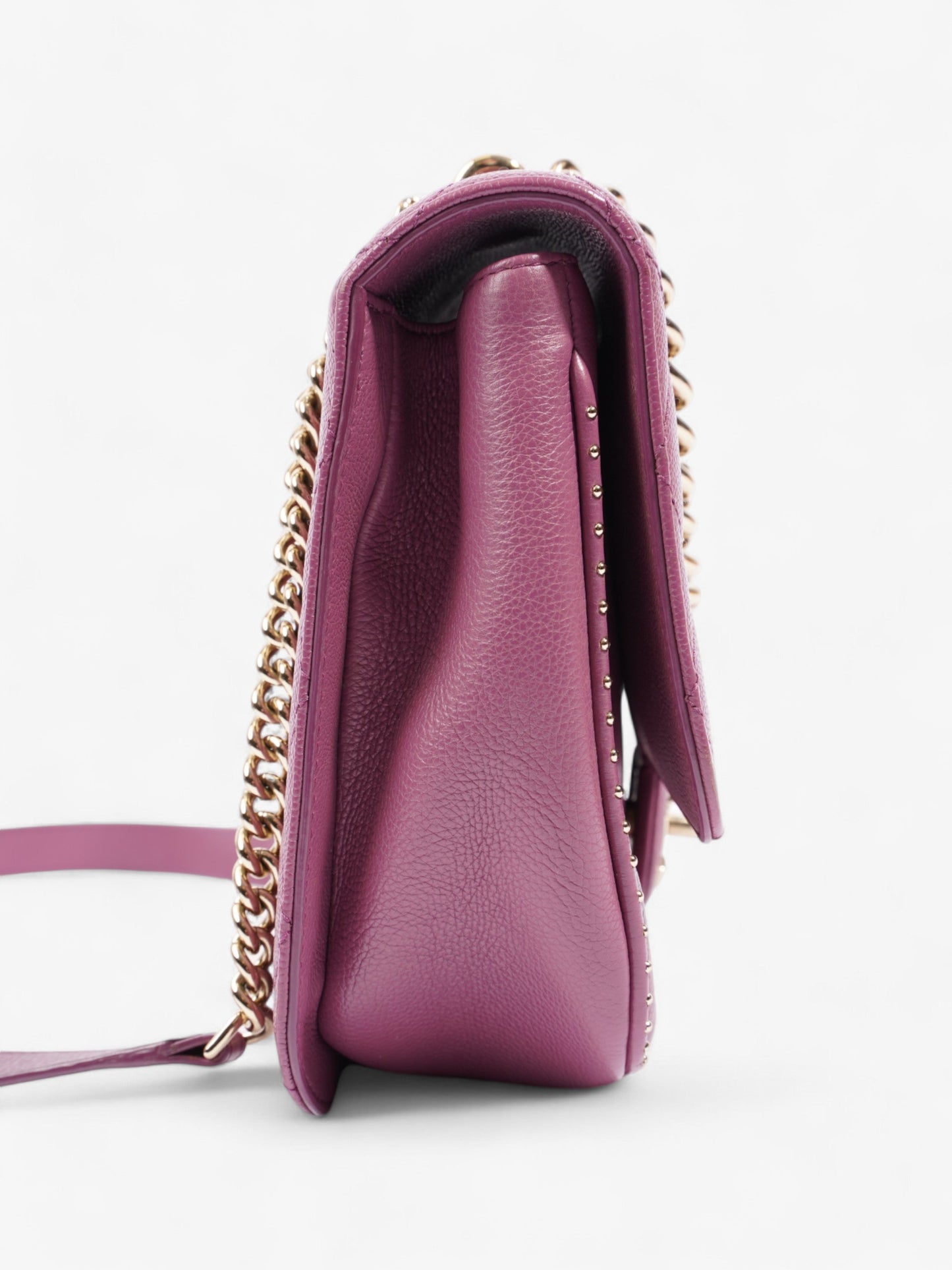 Chanel Classic Flap Bag Mauve Caviar Leather