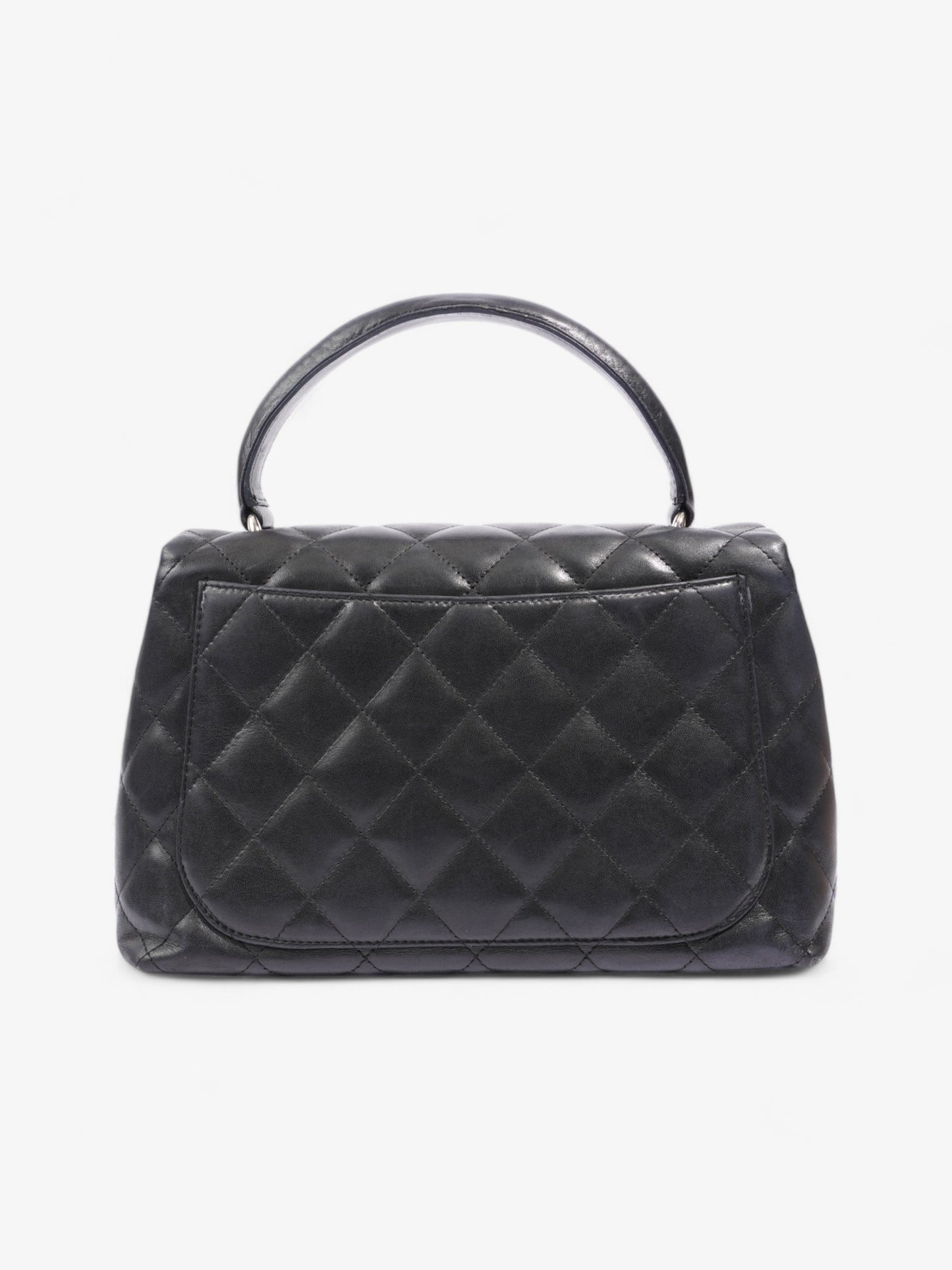 Chanel Coco Handle Flap Black Lambskin Leather Small