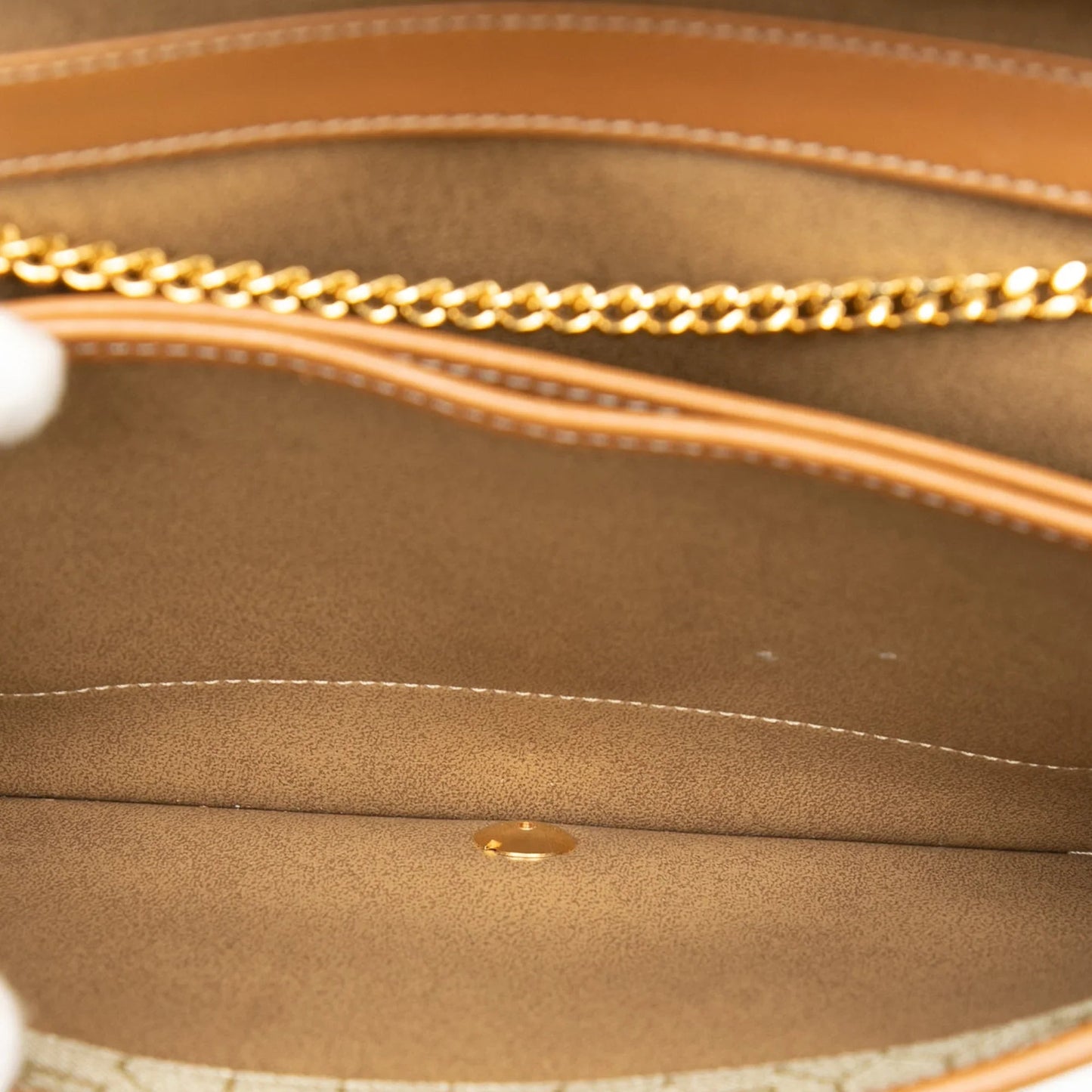 Dior Canvas Brown Shoulder Bag