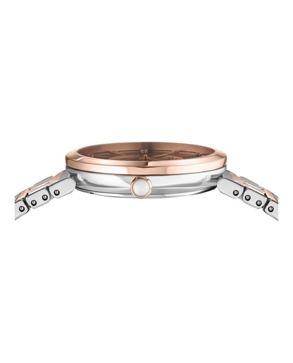 Fendi Womens Forever Fendi Rose Gold 29mm Bracelet Fashion Watch