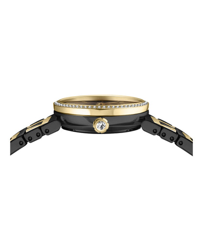 Fendi Womens Forever Fendi Two Tone 19mm Bracelet Fashion Watch