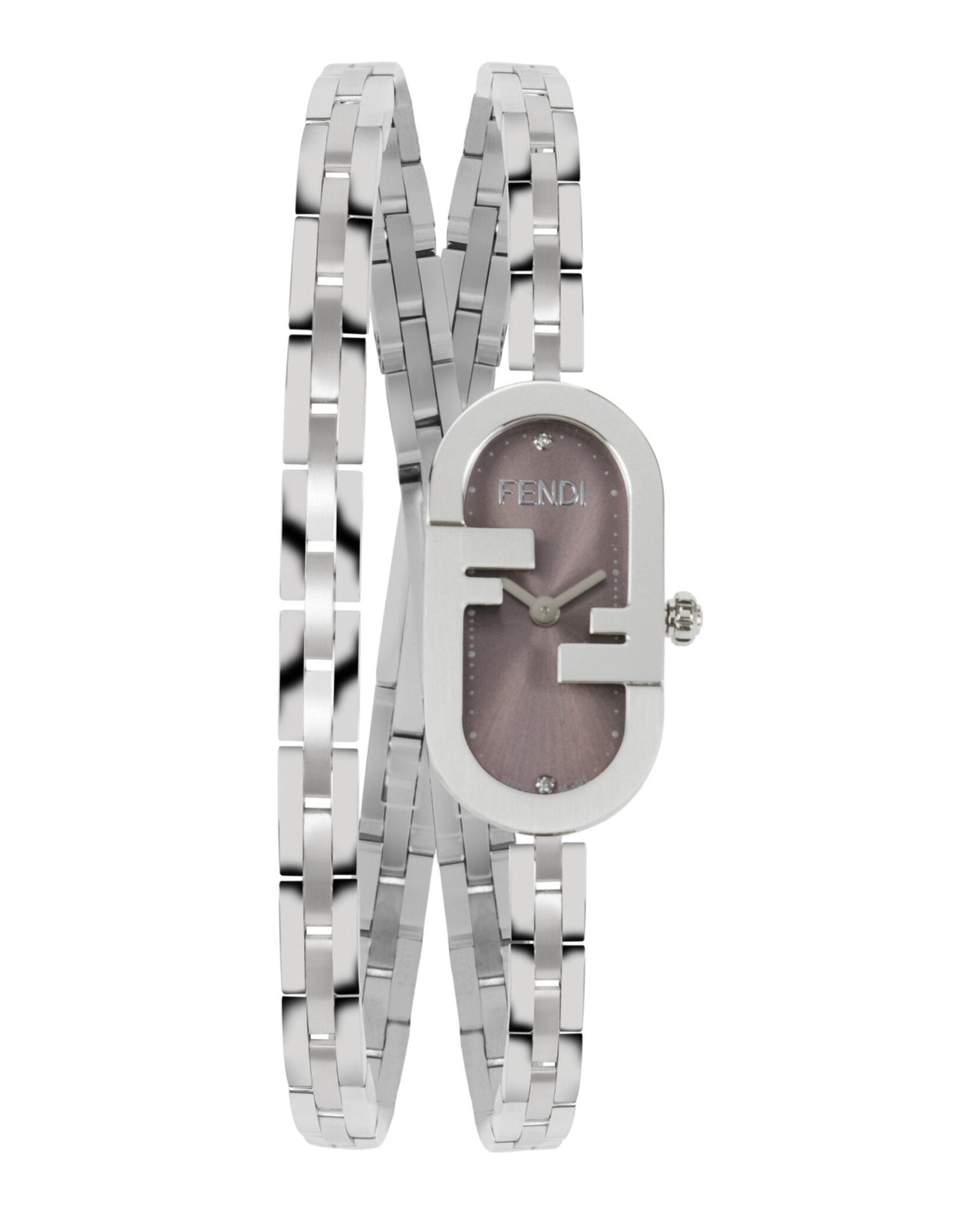 Fendi Womens Stainless Steel 14.8mm Bracelet Fashion Watch