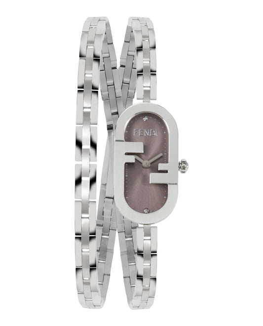 Fendi Womens Stainless Steel 14.8mm Bracelet Fashion Watch