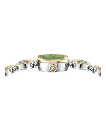Fendi Womens Two Tone 14.8mm Bracelet Fashion Watch