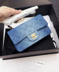 Chanel Luxury Leather Gold Shoulder Bag