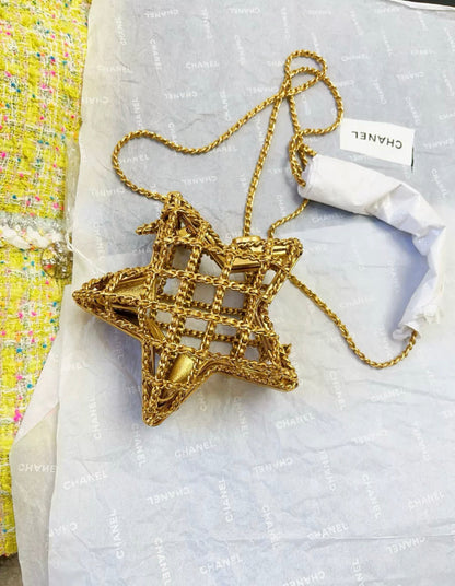 Chanel Luxury Leather Gold Handbag Style 7