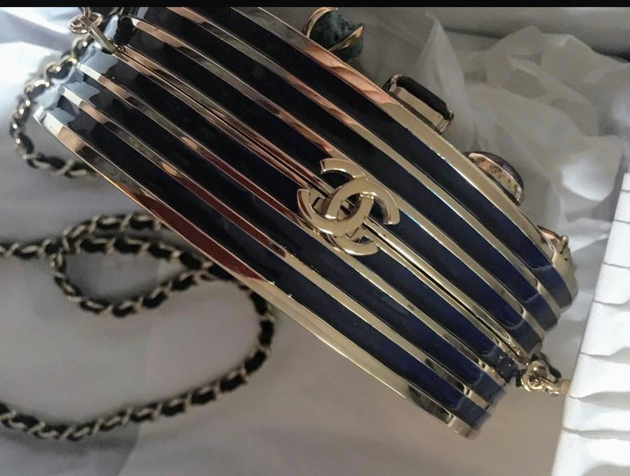 Chanel Luxury Leather Gold Handbag Style 5