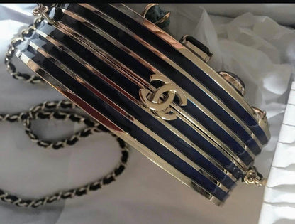 Chanel Luxury Leather Gold Handbag Style 5