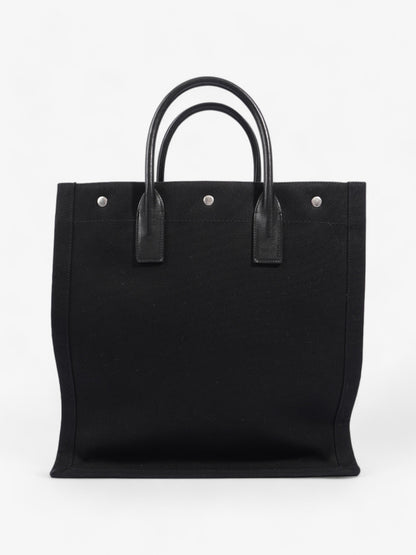 Saint Laurent Canvas Black Tote Bag