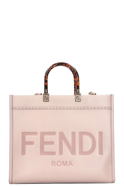 FENDI Sunshine Tote Bag Powder