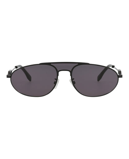 Fendi Mens Aviator Black Black Smoke Fashion Designer Eyewear