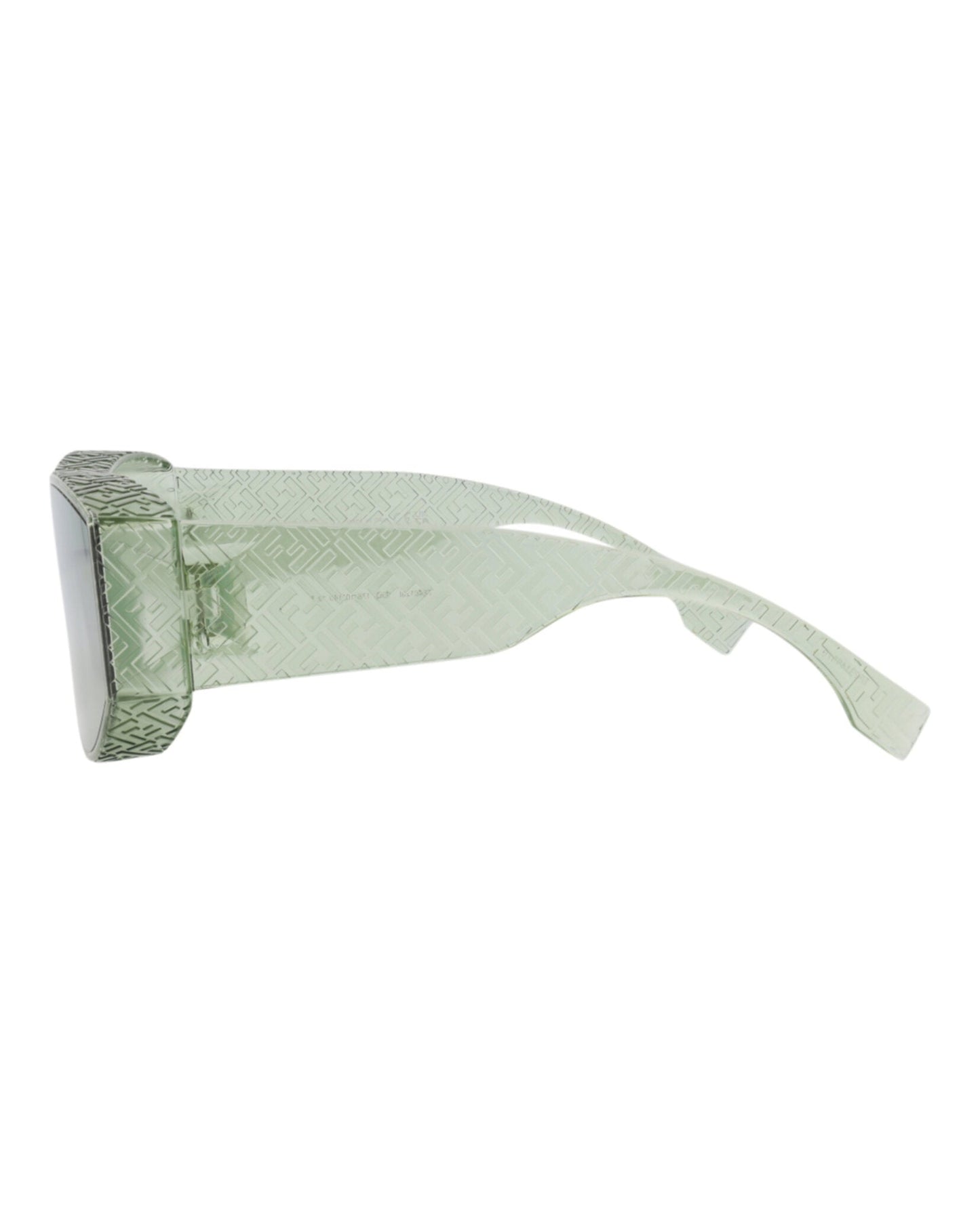 Fendi Mens Shield/Wrap Green Green Green Fashion Designer Eyewear