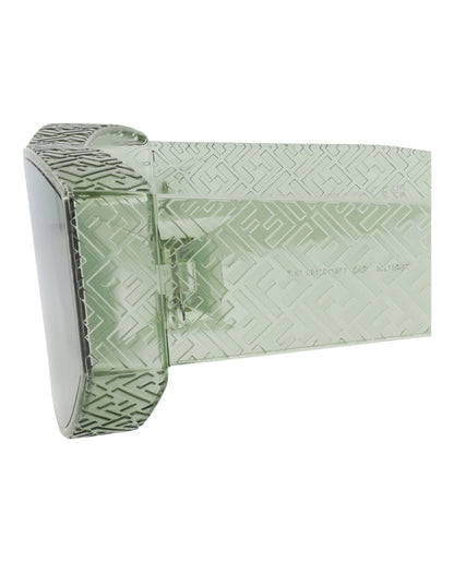 Fendi Mens Shield/Wrap Green Green Green Fashion Designer Eyewear