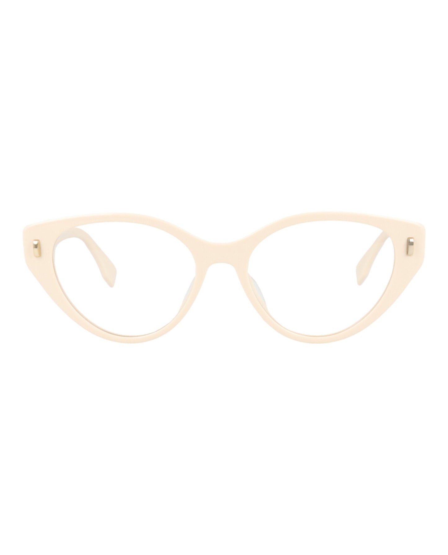 Fendi Womens Cat Eye Ivory Ivory Transparent Fashion Designer Eyewear