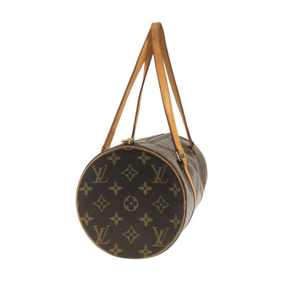 Brown Louis Vuitton Monogram Papillon 30 HandBag