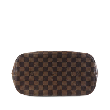 Brown Louis Vuitton Damier Ebene Siena MM Satchel