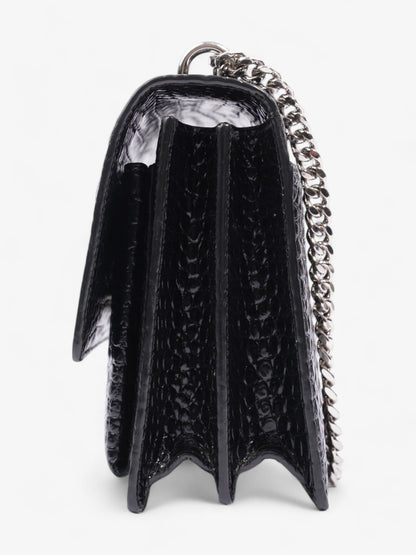 Saint Laurent Sunset Leather Black Shoulder Bag Style 10