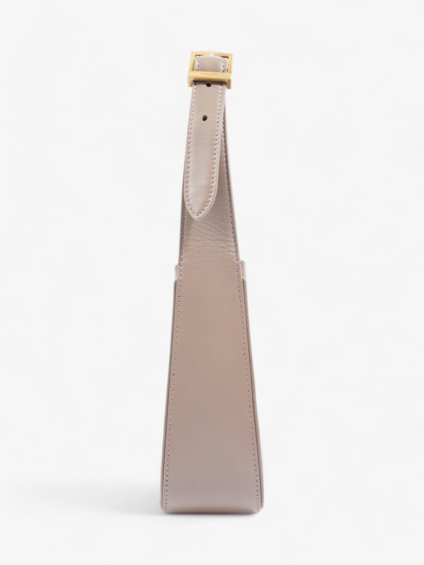 Saint Laurent Le 5 A 7 Hobo Warm Taupe Leather
