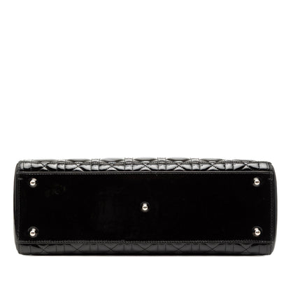 Dior Lady Dior Cannage Black Handbag Style 5