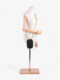 Chanel Quilted Phone Holder Black Caviar Leather
