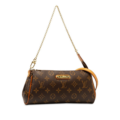 Brown Louis Vuitton Monogram Eva Satchel