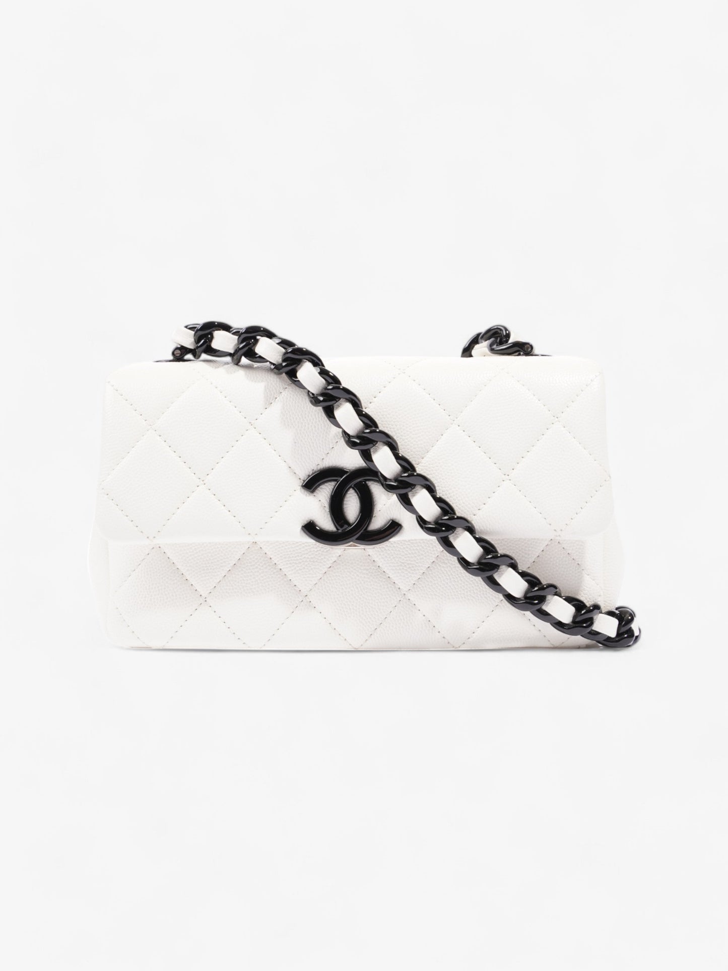 Chanel Caviar Black Shoulder Bag Style 10