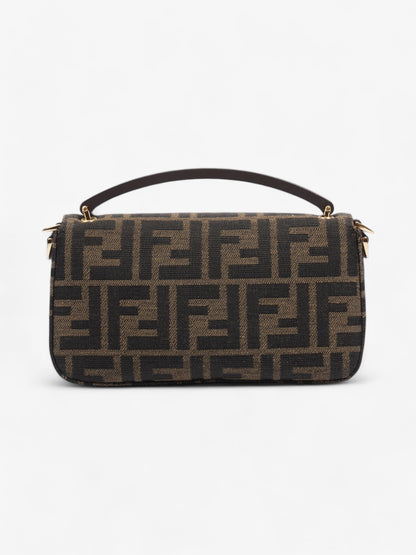 Fendi Baguette Zucca Brown Shoulder Bag