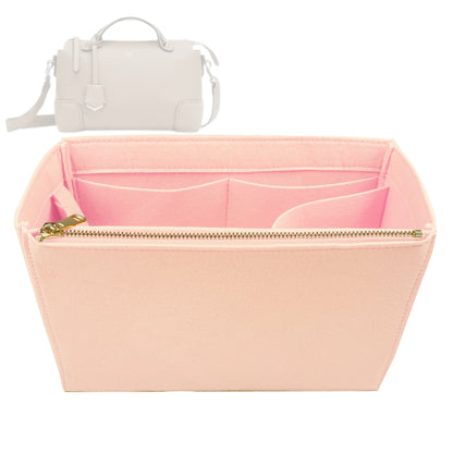 Organizer for [By The Way Selleria Large, Fendi] Bag Insert (Felt, Long Zip and Open Compartment)
