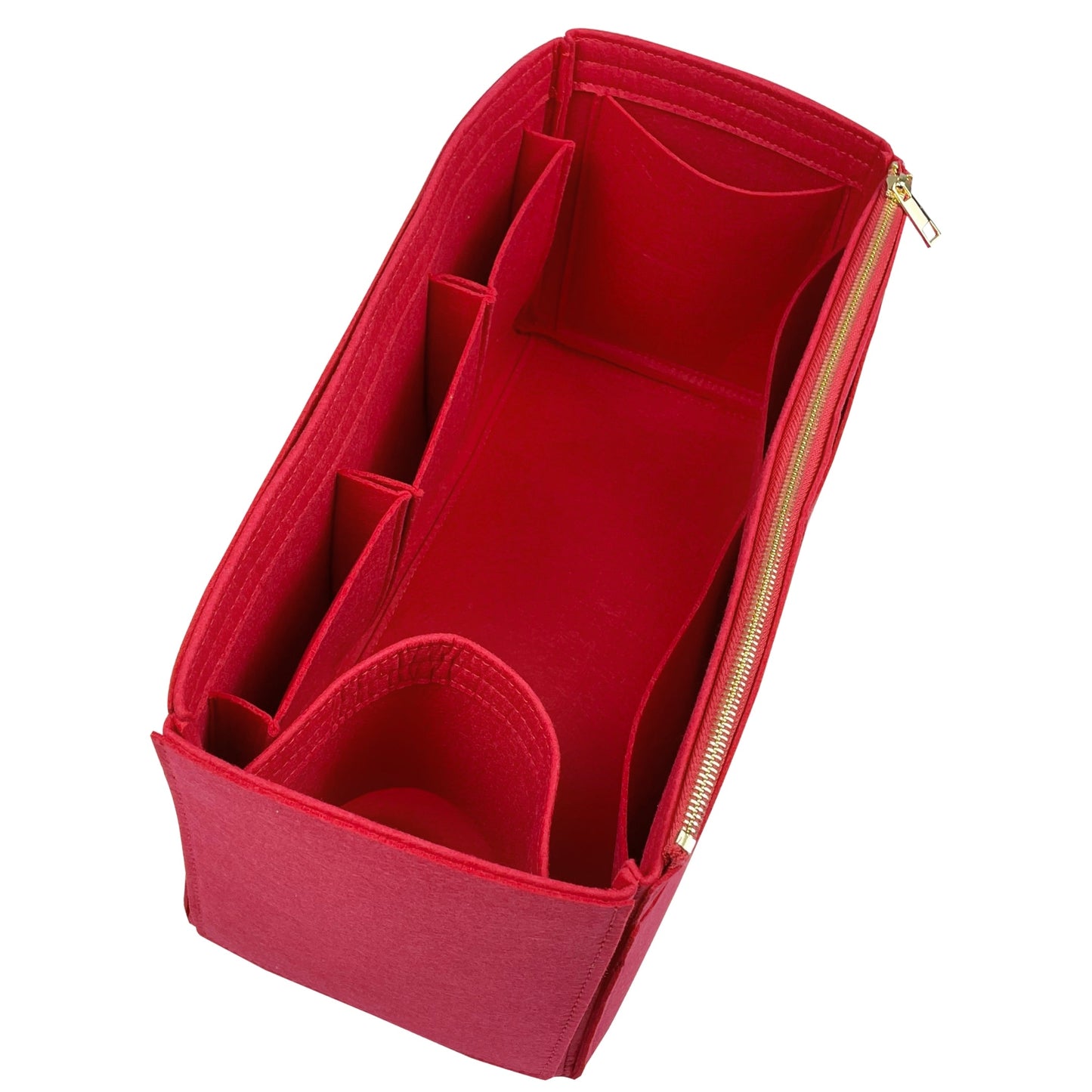 Organizer for [Sunshine Large, Fendi] Bag Insert (Felt, Wide Open Pockets)
