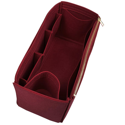 Organizer for [Sunshine Medium, Fendi] Bag Insert (Felt, Wide Open Pockets)