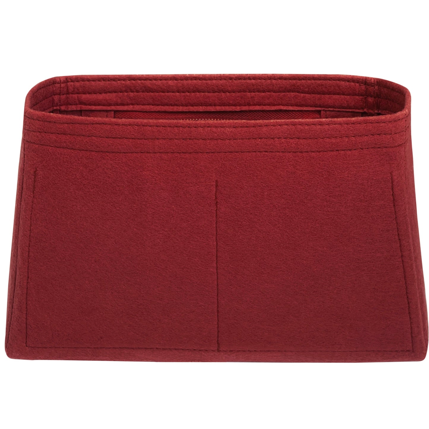 Organizer for [Mamma Baguette Small, Fendi] Bag Insert (Felt, Trapezoid Taper Shape)