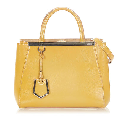 Fendi 2Jours Leather Satchel (SHG-32166)