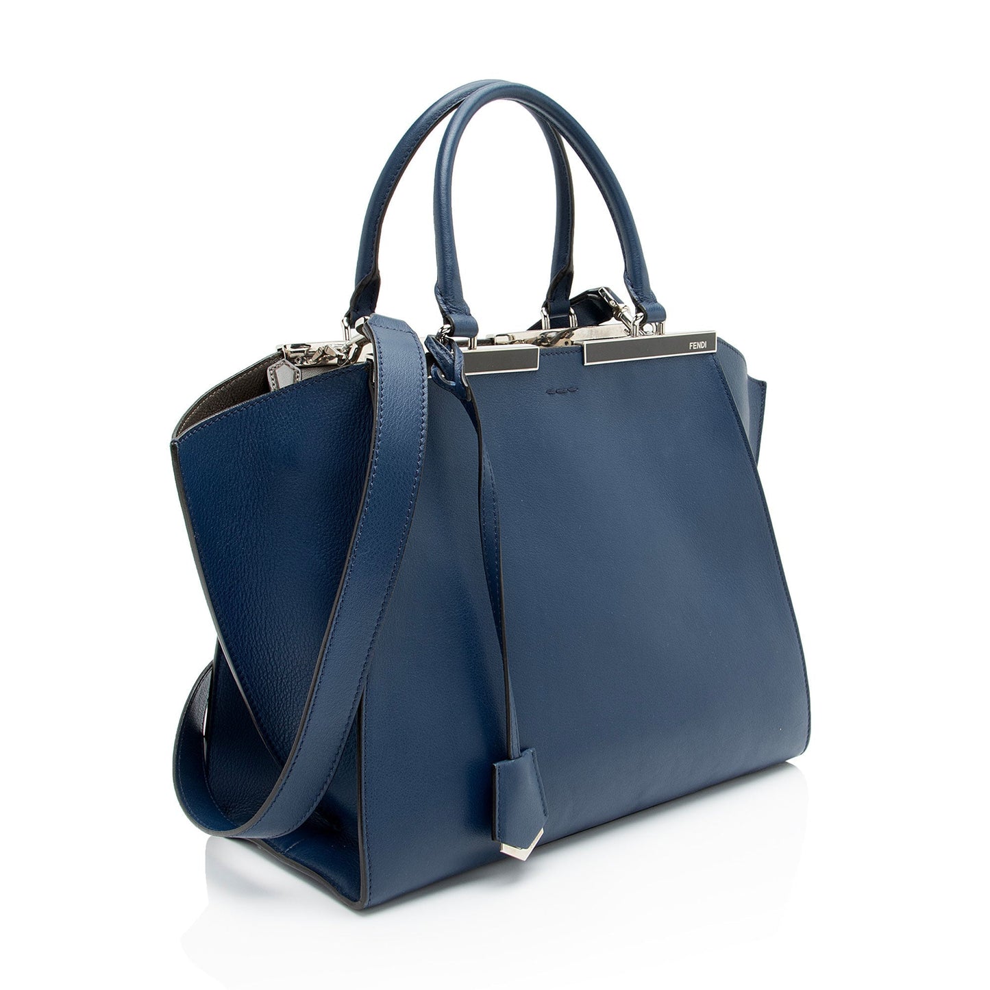 Fendi Baguette Calfskin Red Shoulder Bag