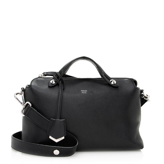 Fendi Calfskin By The Way Medium Boston Bag (SHF-21061)