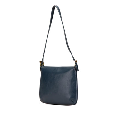 Fendi Calfskin FF Marble Flap Shoulder Bag