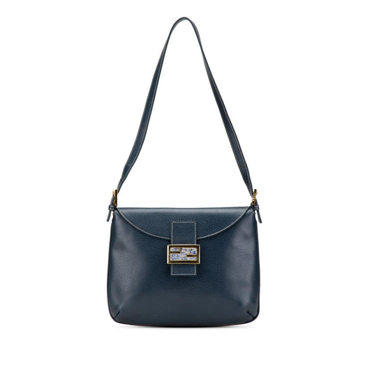 Fendi Calfskin Red Shoulder Bag Style 2