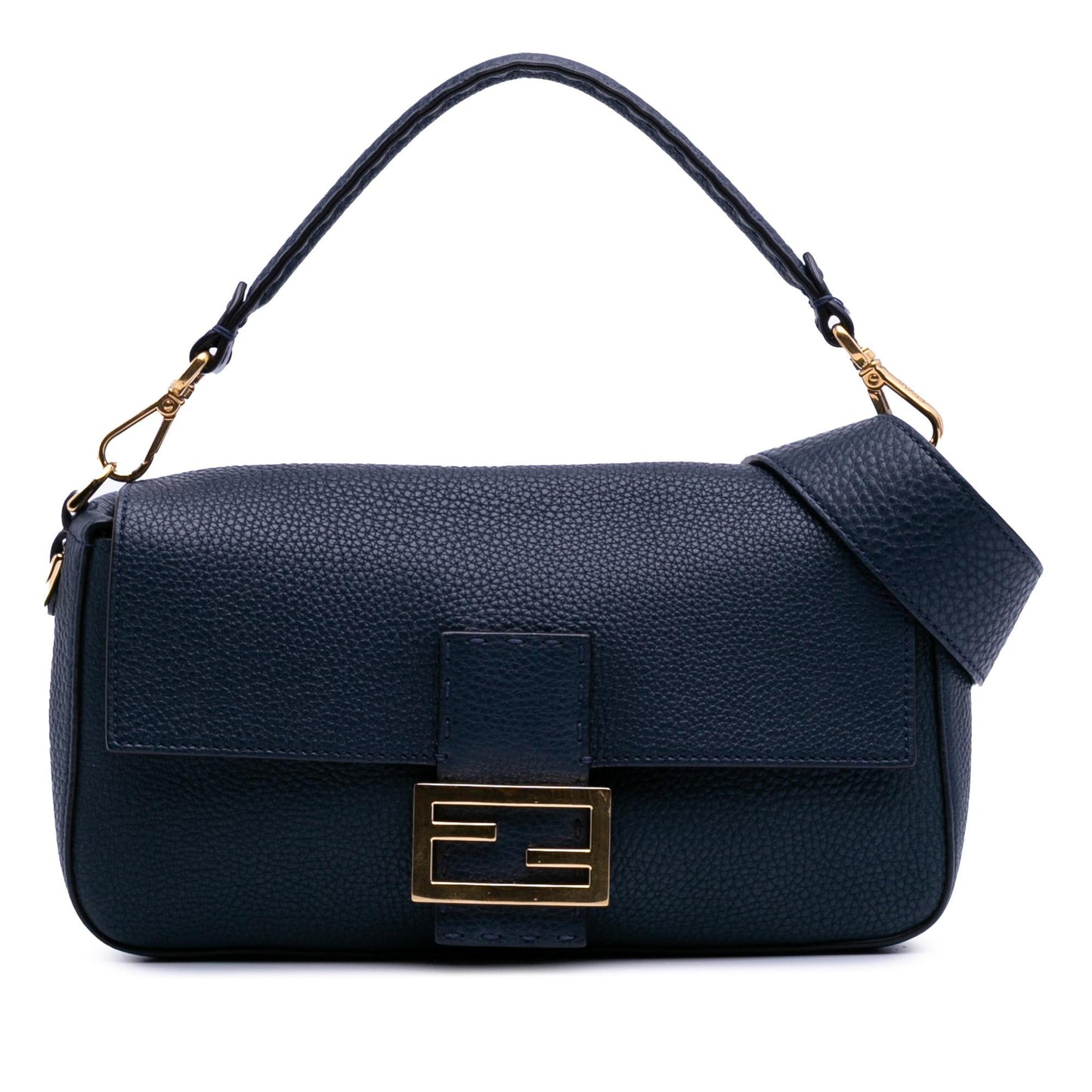 Fendi Baguette Calfskin Red Shoulder Bag Style 2