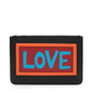 Fendi Calfskin Love Vocabulary Pouch (SHF-23921)