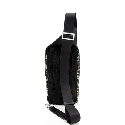 Fendi Camouflage FF Nylon Sling Bag