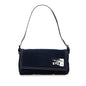 Fendi Canvas FF Marble Baguette Shoulder Bag