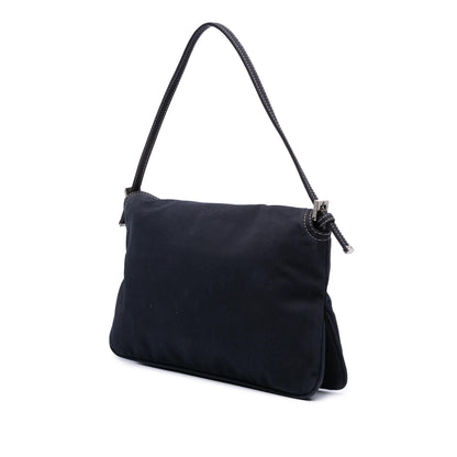 Fendi Large Leather Selleria Baguette Satchel