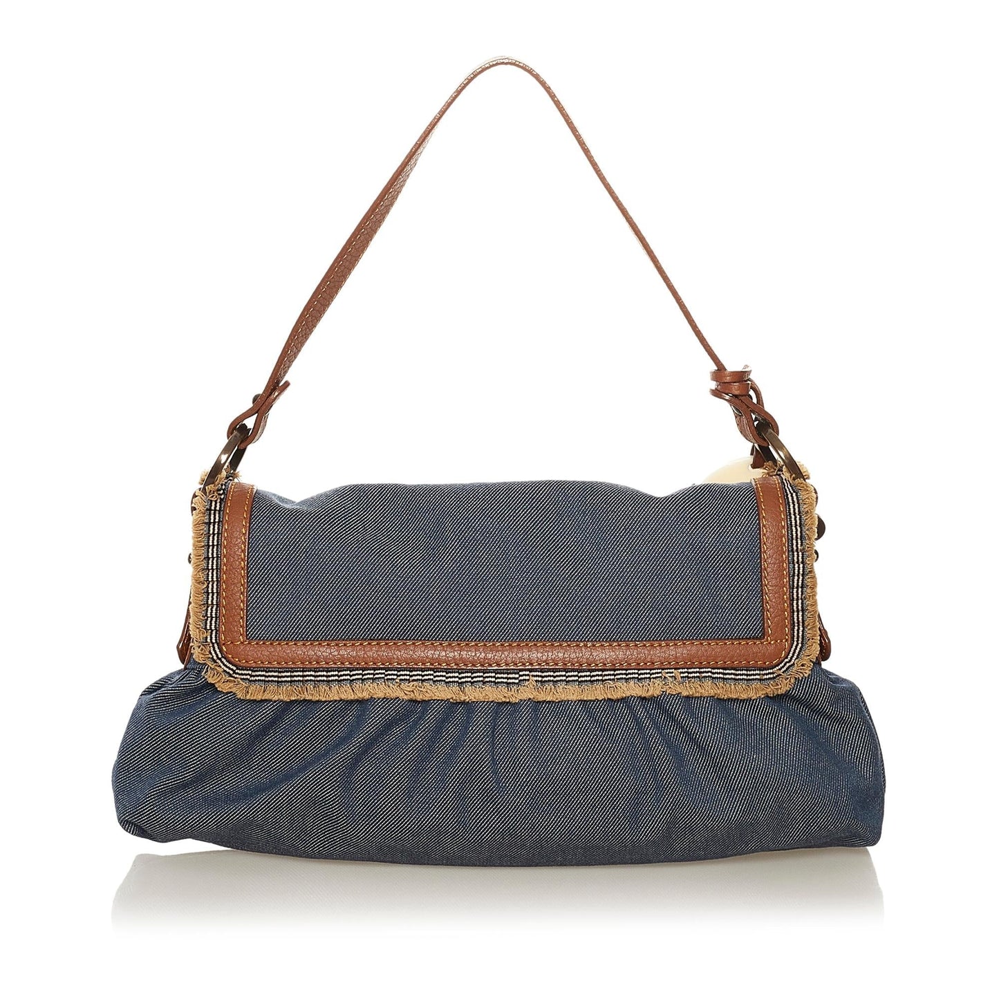 Fendi Chef Denim Shoulder Bag (SHG-34283)