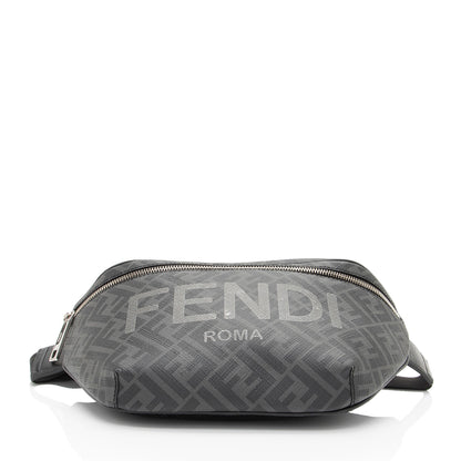 Fendi Coated Canvas FF Belt Bag