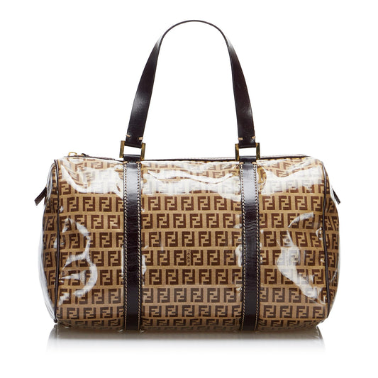 Fendi Crystal Zucchino Boston Bag (SHG-MmeMkw)